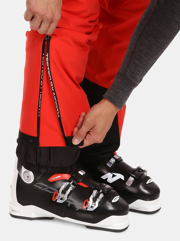 Kilpi Červené pánske lyžiarske nohavice Kilpi RAVEL