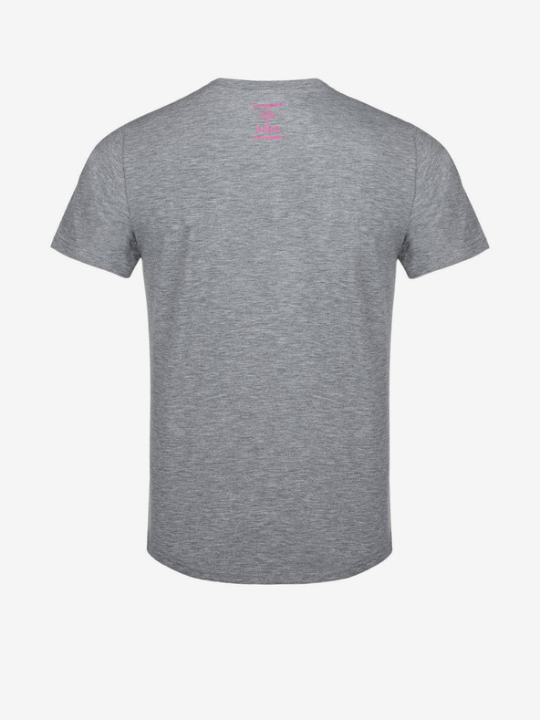 Kilpi Sivé pánske tričko s potlačou Kilpi BLADE