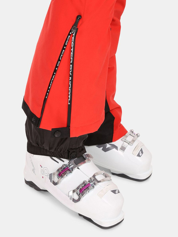 Kilpi Červené dámske lyžiarske nohavice Kilpi RAVEL