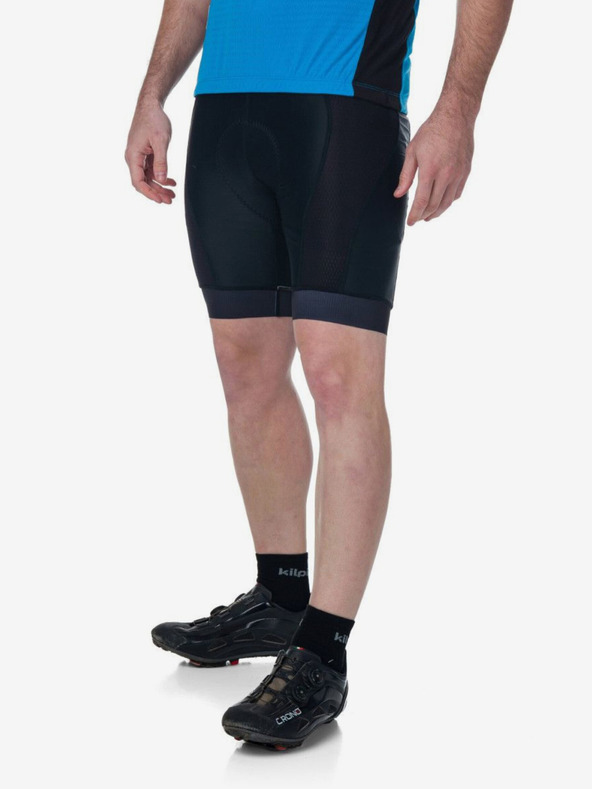Kilpi Čierne pánske cyklistické šortky Kilpi PRESSURE
