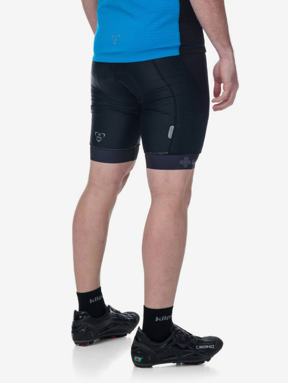 Kilpi Čierne pánske cyklistické šortky Kilpi PRESSURE