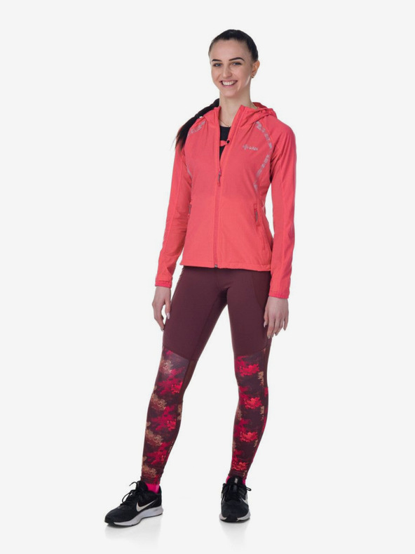 Kilpi Vínové dámske športové legíny Kilpi Ligano