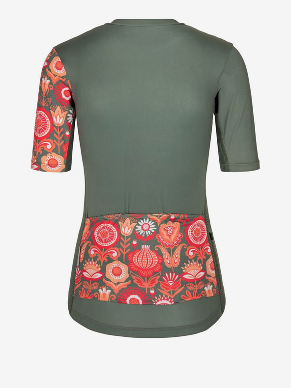 Kilpi Dámsky cyklistický dres Kilpi ORETI v khaki farbe