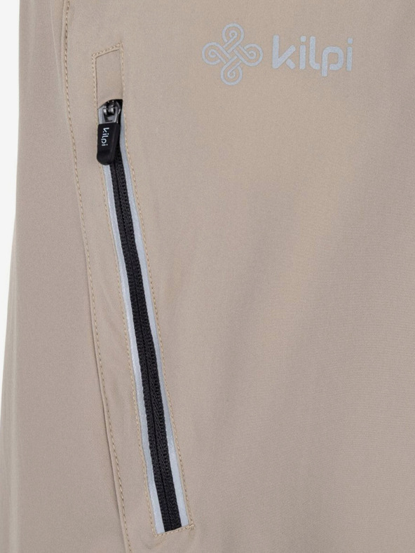 Kilpi Šedé a béžové pánske cyklistické šortky Kilpi Trackee