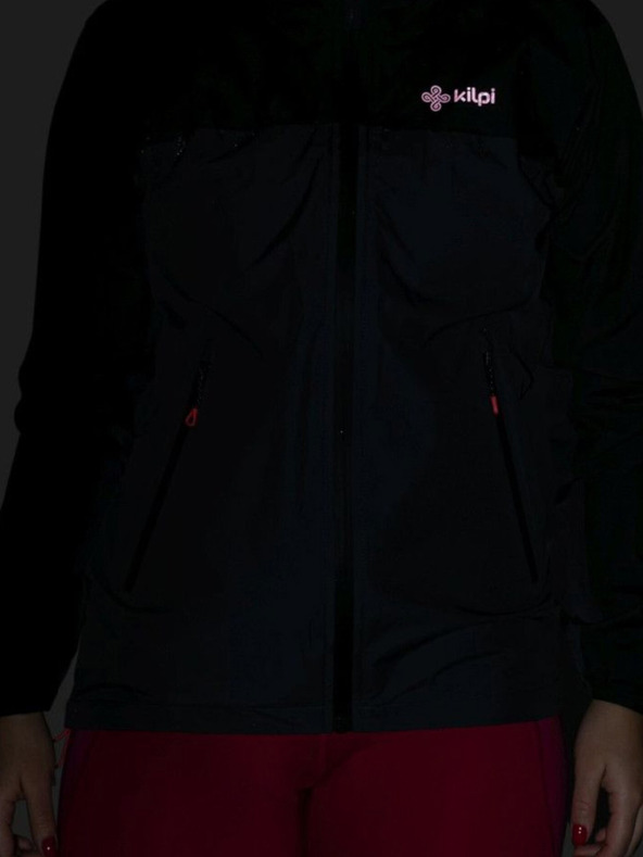 Kilpi Čiernošedá dámska športová bunda Kilpi HURRICANE