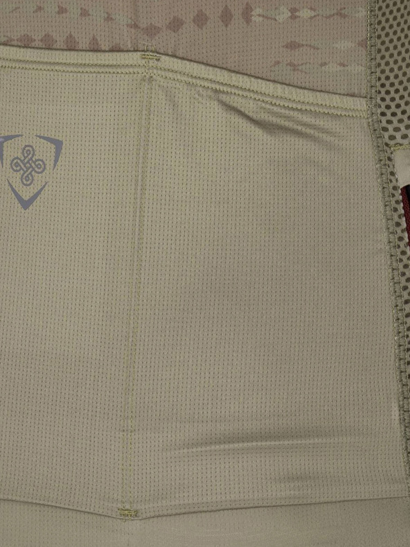 Kilpi Dámsky cyklistický dres Kilpi RITAEL-W v khaki a vínovej farbe