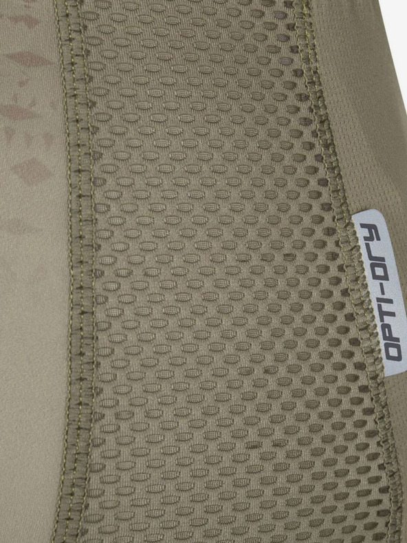Kilpi Dámsky cyklistický dres Kilpi RITAEL-W v khaki a vínovej farbe