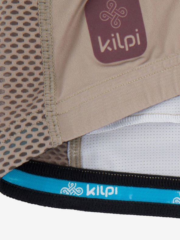 Kilpi Dámsky cyklistický dres Kilpi RITAEL-W v khaki a vínovej farbe