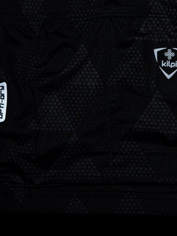 Kilpi Čierny pánsky vzorovaný cyklistický dres Kilpi SALETTA-M