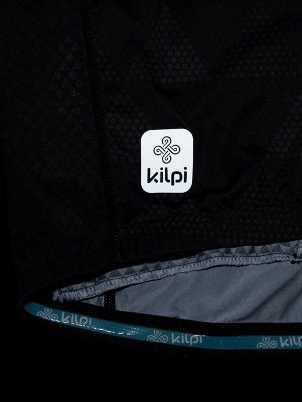 Kilpi Čierny pánsky vzorovaný cyklistický dres Kilpi SALETTA-M