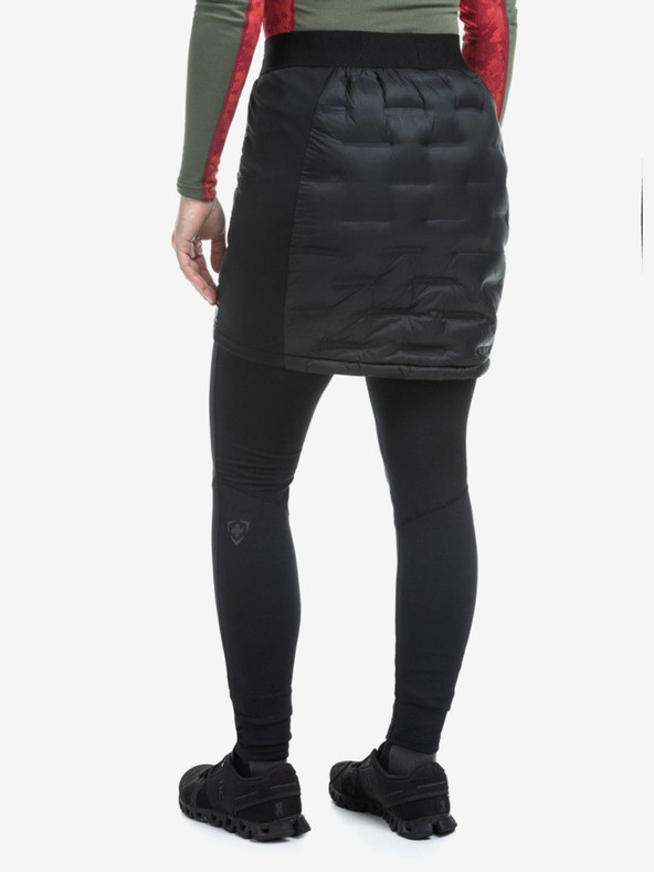 Kilpi Čierna dámska zimná prešívaná sukňa Kilpi LIAN