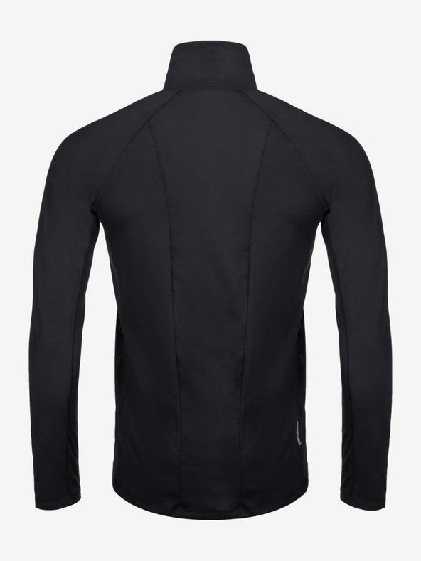 Kilpi Čierne pánske termo tričko so stojacím golierom Kilpi WILLIE