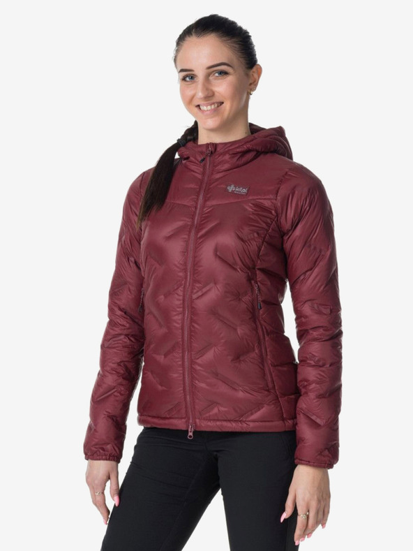 Kilpi Čierna dámska zimná páperová bunda Kilpi ALBERTA