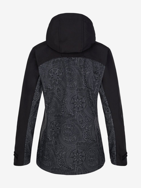 Kilpi Čiernošedá dámska softshellová bunda Kilpi RAVIA