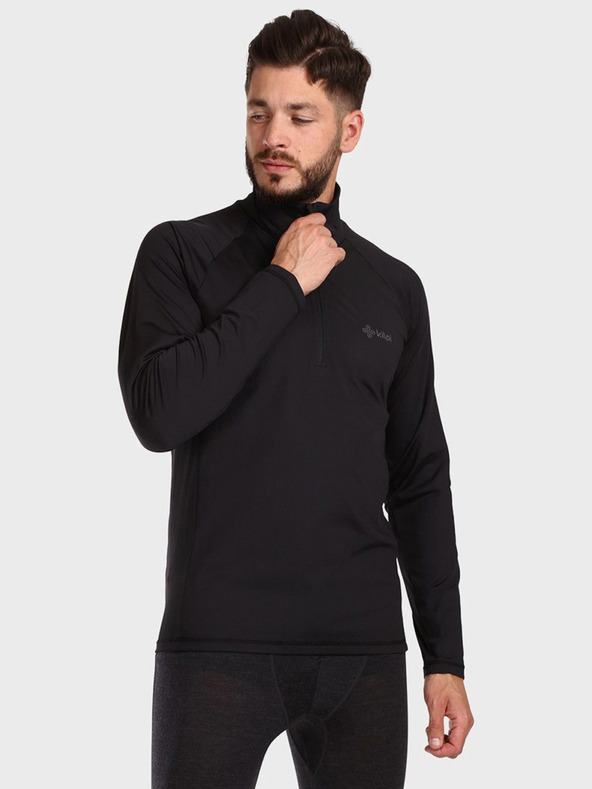 Kilpi Čierne pánske športové termo tričko KILPI WILLIE
