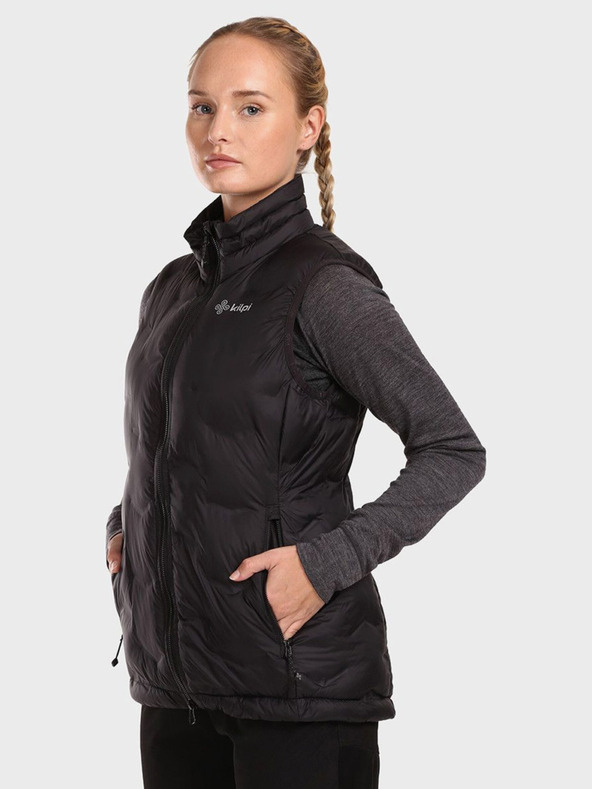 Kilpi Čierna dámska prešívaná vesta Kilpi NAI