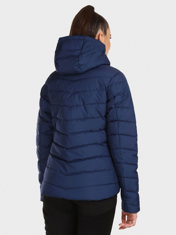 Kilpi Tmavomodrá dámska zimná prešívaná bunda Kilpi TASHA