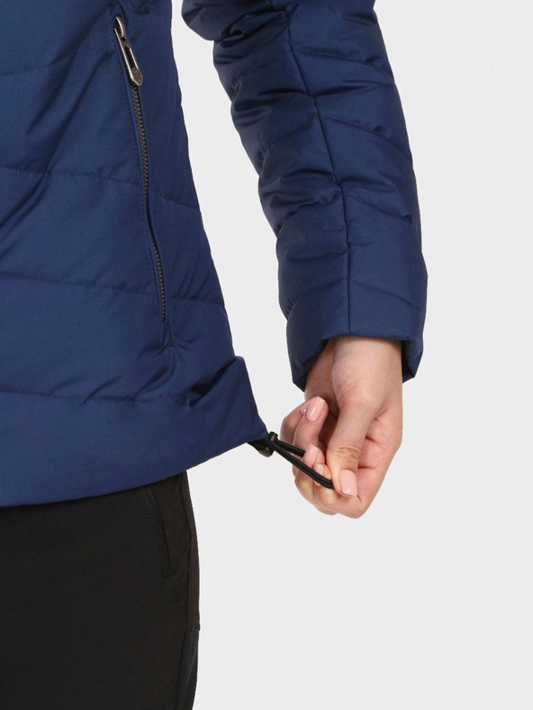 Kilpi Tmavomodrá dámska zimná prešívaná bunda Kilpi TASHA