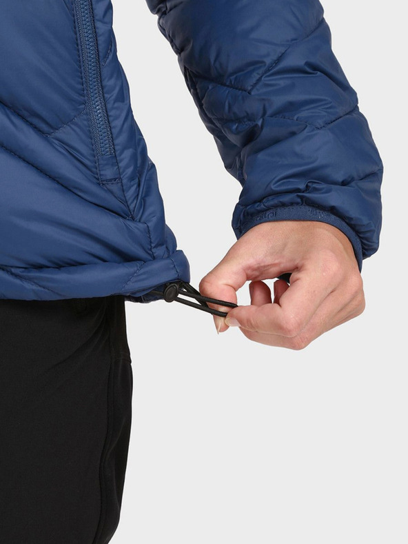 Kilpi Tmavomodrá dámska zimná prešívaná bunda Kilpi REBEKI