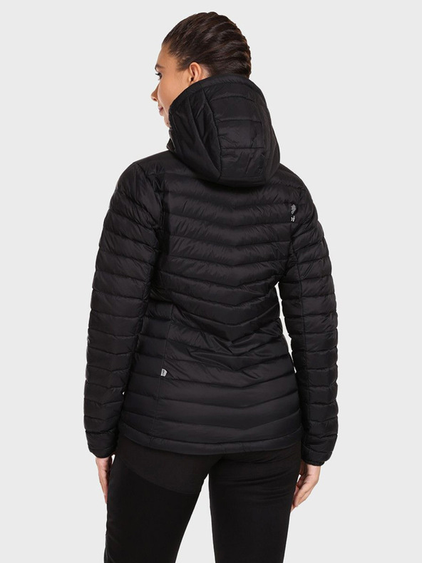 Kilpi Čierna dámska páperová bunda Kilpi PYRAMIDEN