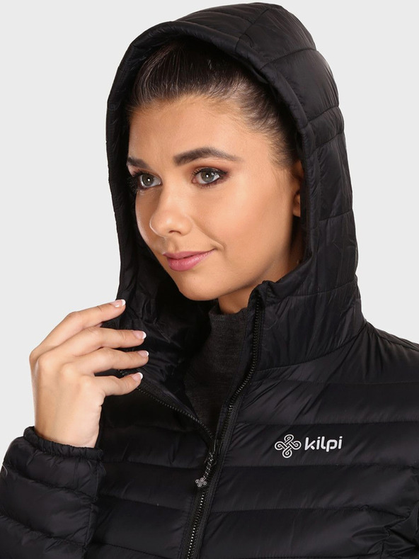 Kilpi Čierna dámska páperová bunda Kilpi PYRAMIDEN
