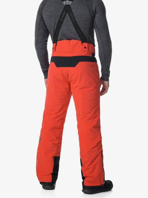 Kilpi Červené pánske softshellové lyžiarske nohavice Kilpi RHEA