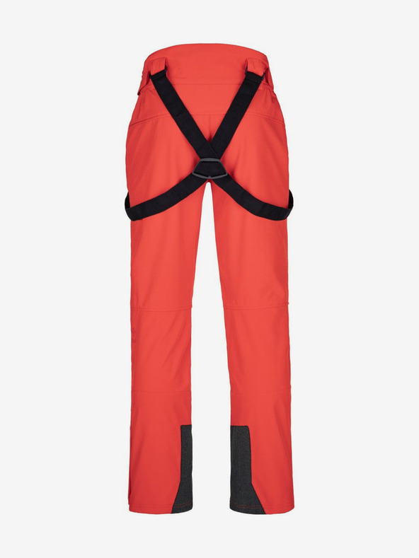 Kilpi Červené pánske softshellové lyžiarske nohavice Kilpi RHEA