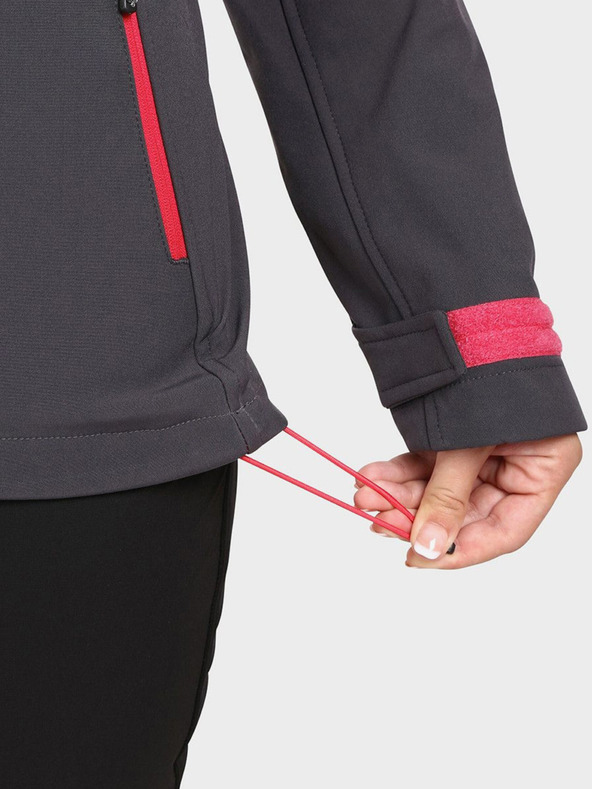 Kilpi Tmavosivá dámska softshellová bunda Kilpi RAVIA