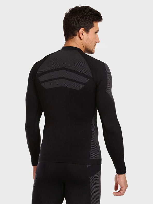 Kilpi Čierne pánske termo tričko KILPI NATHAN