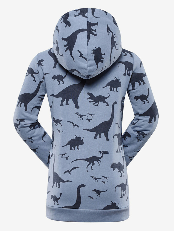 NAX Modrá detská mikina NAX Ziardo