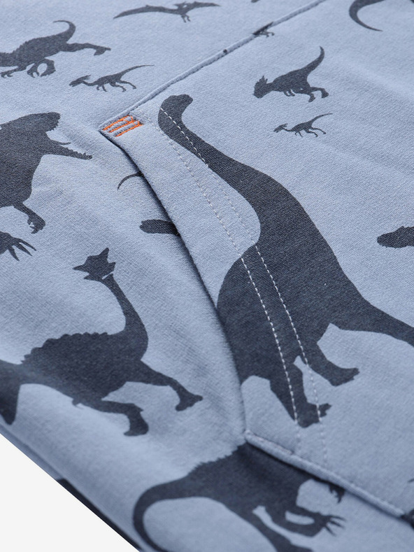 NAX Modrá detská mikina NAX Ziardo