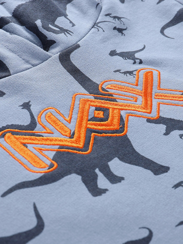 NAX Modrá detská mikina NAX Ziardo