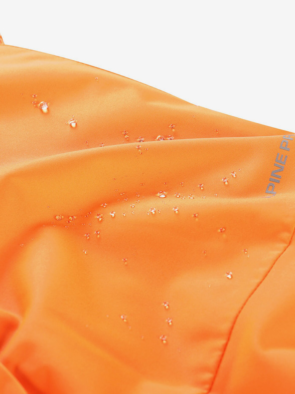 ALPINE PRO Oranžové detské lyžiarske nohavice s ptx membránou ALPINE PRO Osago