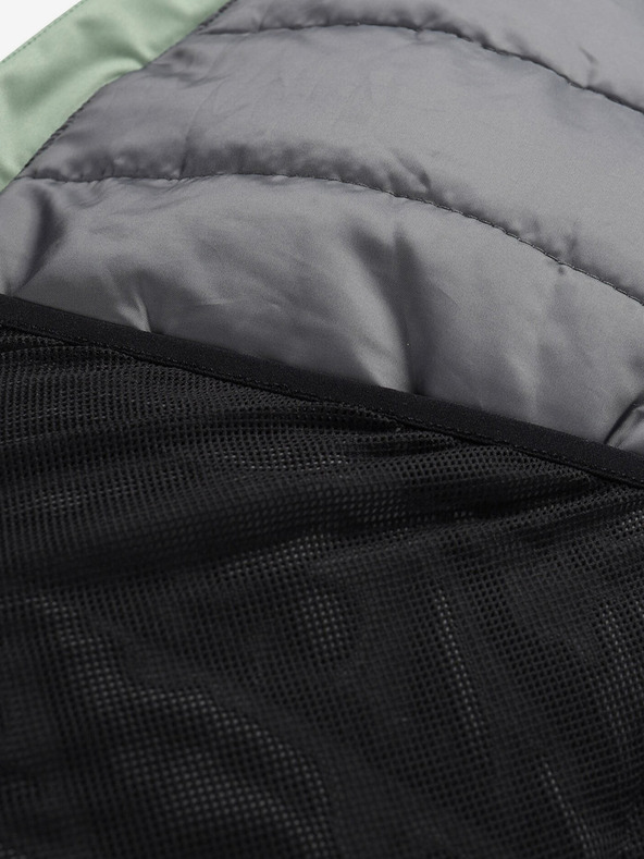 ALPINE PRO Zelená pánska lyžiarska bunda ALPINE PRO Omeq