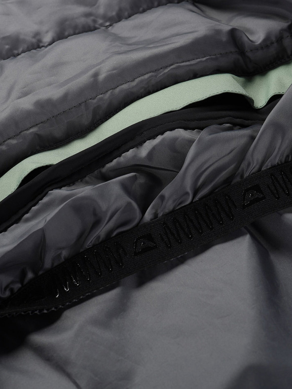 ALPINE PRO Zelená pánska lyžiarska bunda ALPINE PRO Omeq