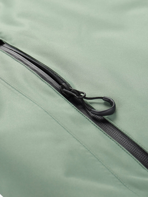 ALPINE PRO Zelená pánska lyžiarska bunda ALPINE PRO Omeq