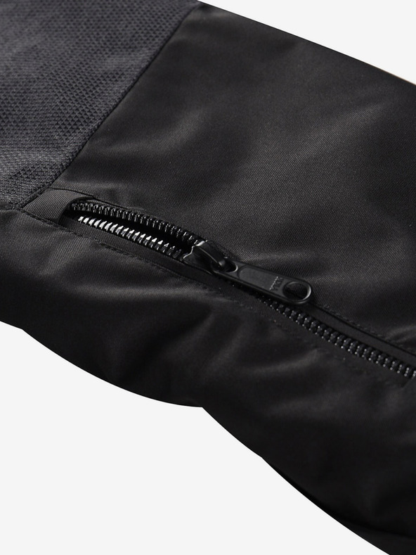 ALPINE PRO Čierna pánska lyžiarska bunda ALPINE PRO Olad