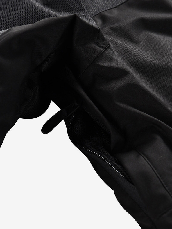 ALPINE PRO Čierna pánska lyžiarska bunda ALPINE PRO Olad