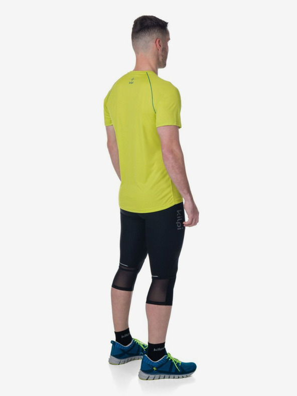 Kilpi Čierne pánske 3/4 bežecké legíny Kilpi TERRY-M