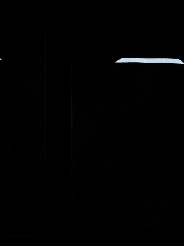 Kilpi Čierne pánske 3/4 bežecké legíny Kilpi TERRY-M