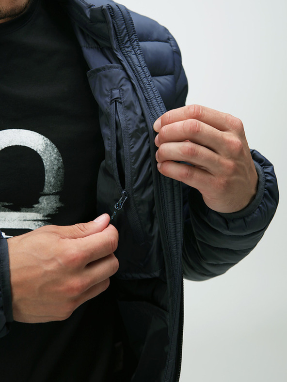 Loap Tmavosivá pánska bunda LOAP Irpur