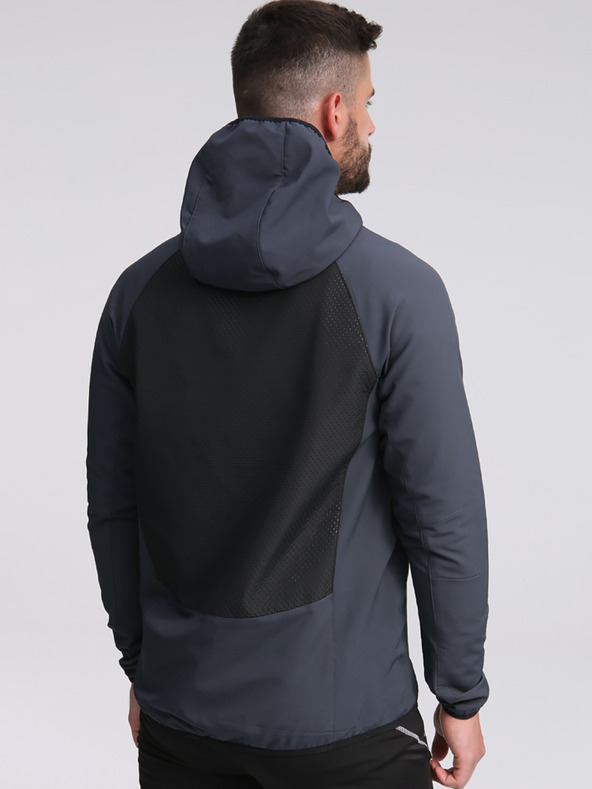 Loap Pánska sivá bunda LOAP Urcael