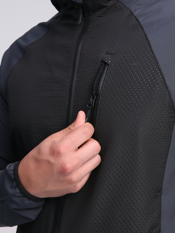 Loap Pánska sivá bunda LOAP Urcael