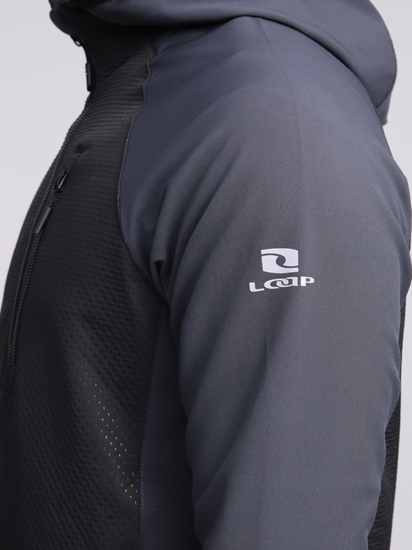 Loap Pánska sivá bunda LOAP Urcael