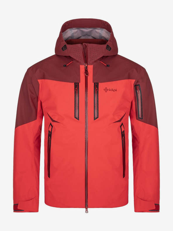Kilpi Červená pánska nepremokavá bunda Kilpi HASTAR-M