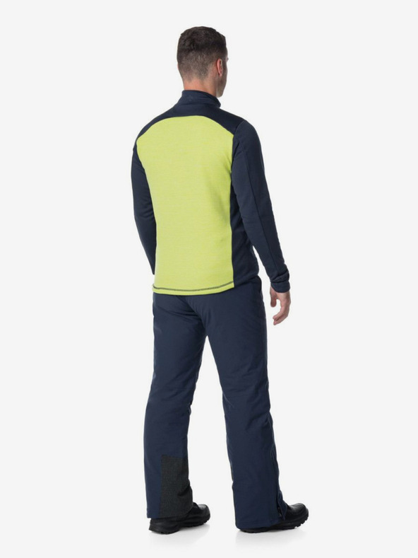 Kilpi Neónovo zelená pánska športová mikina Kilpi Tomms-M