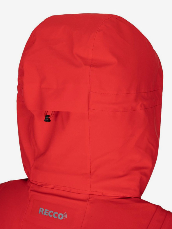 Kilpi Červená pánska lyžiarska bunda Kilpi Hyder-M