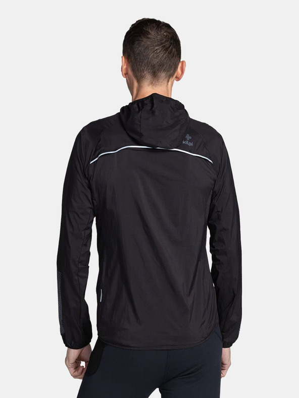 Kilpi Čierna pánska ľahká outdoorová bunda Kilpi ROSA-M