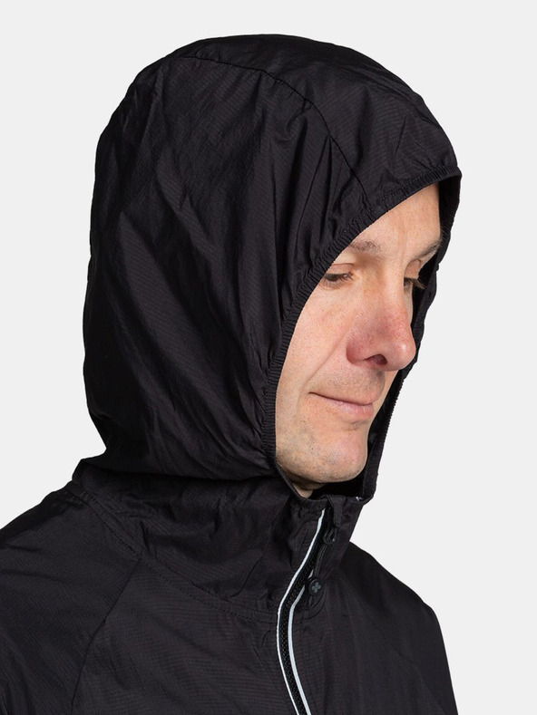 Kilpi Čierna pánska ľahká outdoorová bunda Kilpi ROSA-M