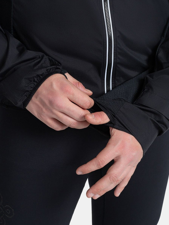 Kilpi Čierna pánska ľahká outdoorová bunda Kilpi TIRANO-M